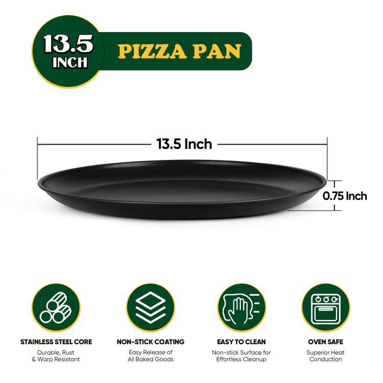 13.5 Inch Pizza Pan Set of 2 (2 Count)