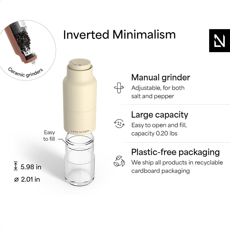 Salt and Pepper Grinder Set