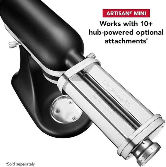 KitchenAid Artisan Mini 3.5 Quart Tilt-Head Stand Mixer - KSM3316X - Black Matte