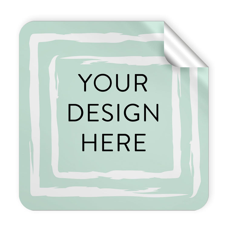 100 Custom Vinyl Stickers (100 Count)