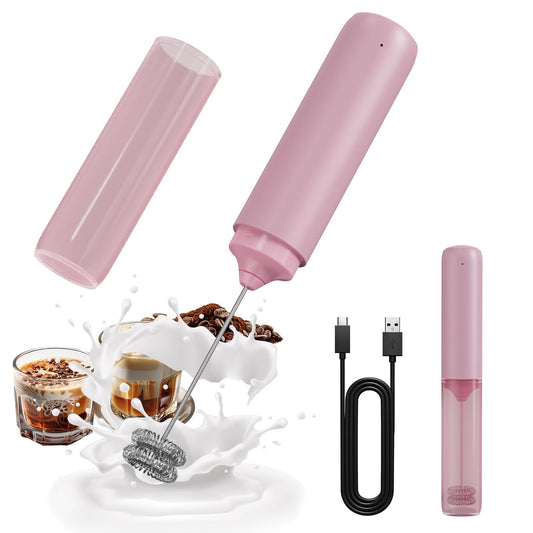 Portable Rechargeable Milk Frother Handheld