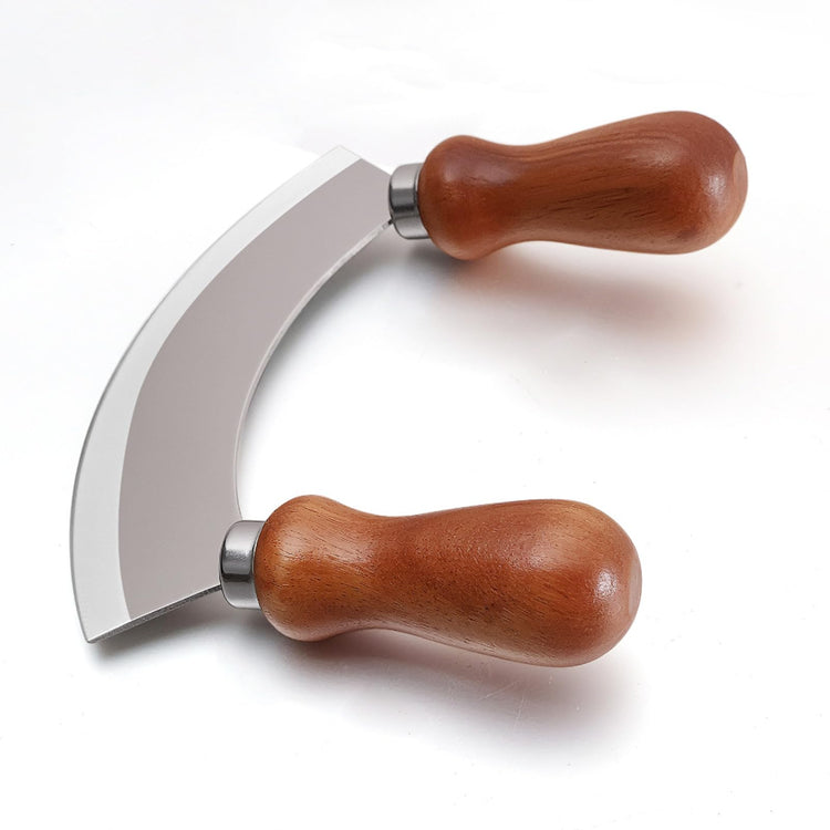 5.4 Inch Stainless Steel Mezzaluna Knife