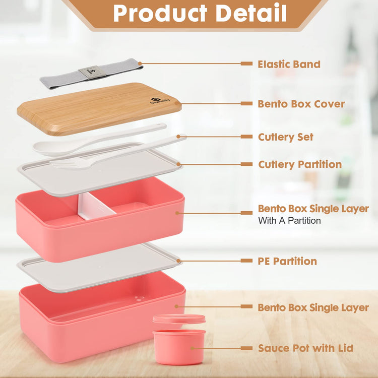 Bento Box for Kids and Adults