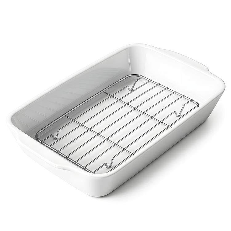 HOMBENE Casserole Dish with Roasting Racks