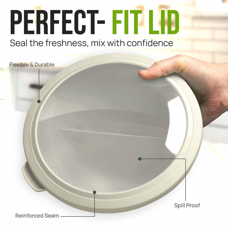 12 Piece Plastic Mixing Bowls with Leak (452.48 Count)