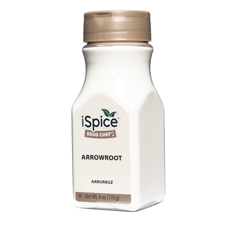 iSpice Premium Arrowroot Powder |Natural Thickener Arrowroot Flour |Gluten-Free Arrowroot Starch| Non -GMO Arrow Powder | 6oz (170g) - Nestoria