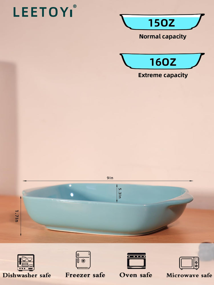 Ceramic Small Baking Dish (2 Count)