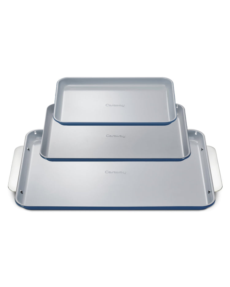 Non Stick Ceramic Baking Sheet Trio (3 Count)