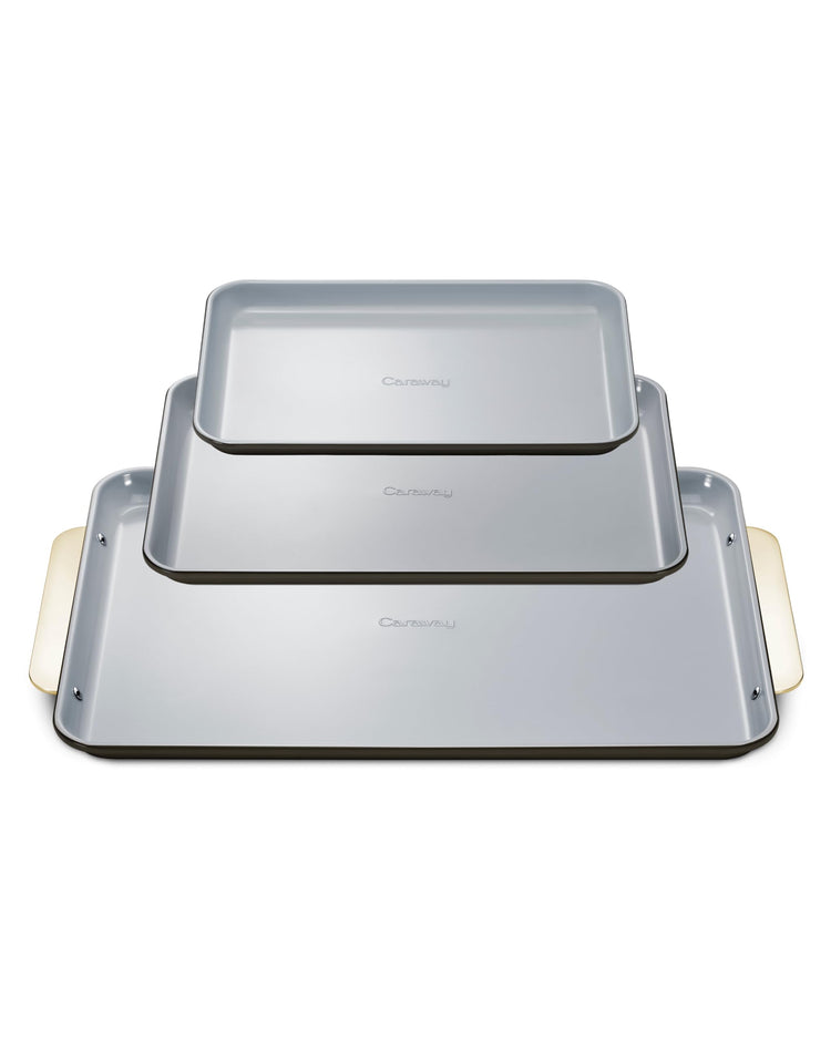 Non Stick Ceramic Baking Sheet Trio (3 Count)