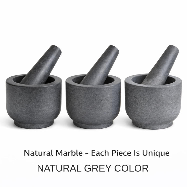 Marble Stone Mortar and Pestle
