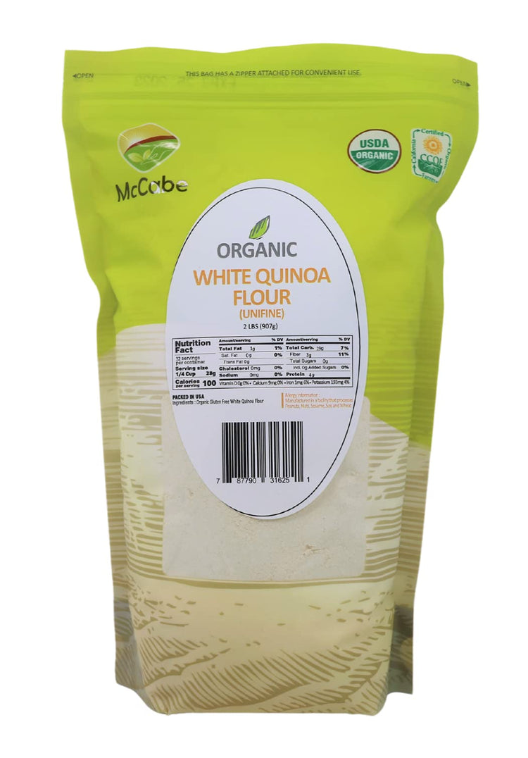 Organic White Quinoa Flour (64 Ounce)