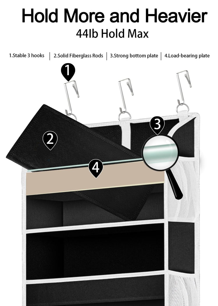 1Pack Over the Door Organizer Storage