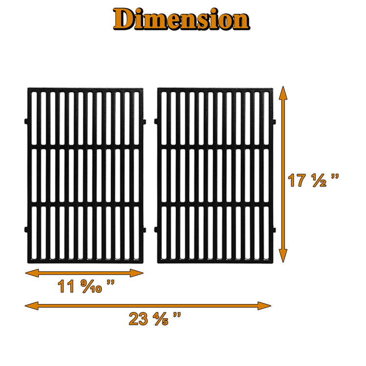 7638 Spirit Grill Replacement Parts for Weber Grill Grates Spirit 300 Series E310 E