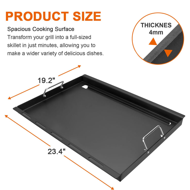 Full Size Griddle Insert for Weber Summit 400 Grills