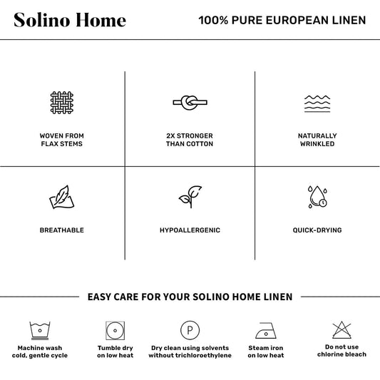 100% Pure Linen Apron