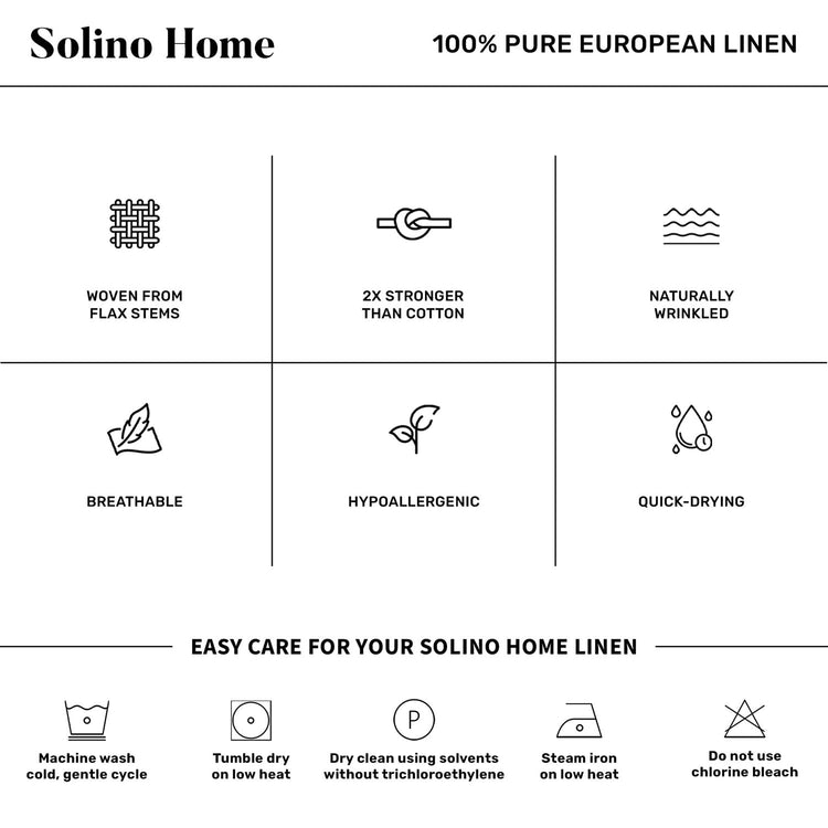 100% Pure Linen Apron