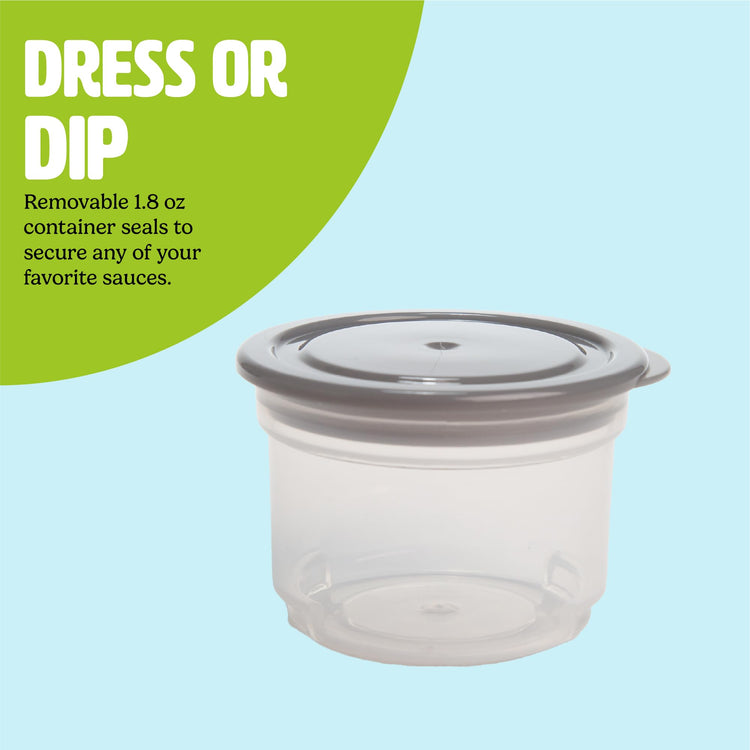 Travel Snack Cups with Spoons (2 Count)