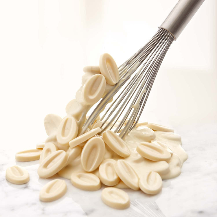 Premium French Baking Creamy White Chocolate Discs (17.637 Ounce)