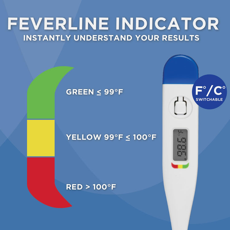 30 Second Rigid Tip Digital Thermometer