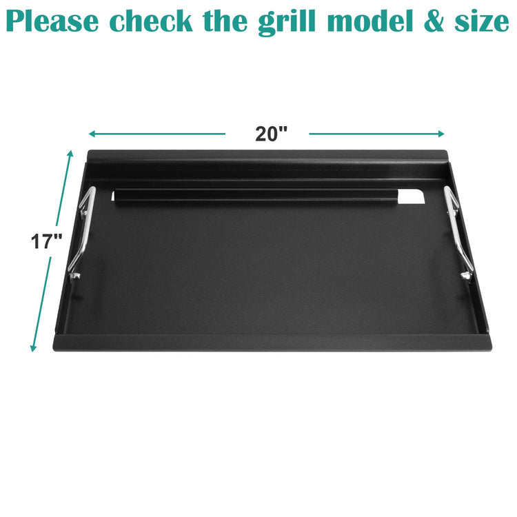 Full Size Griddle Inserts for Charbroil Performance Convective 3 Burner
