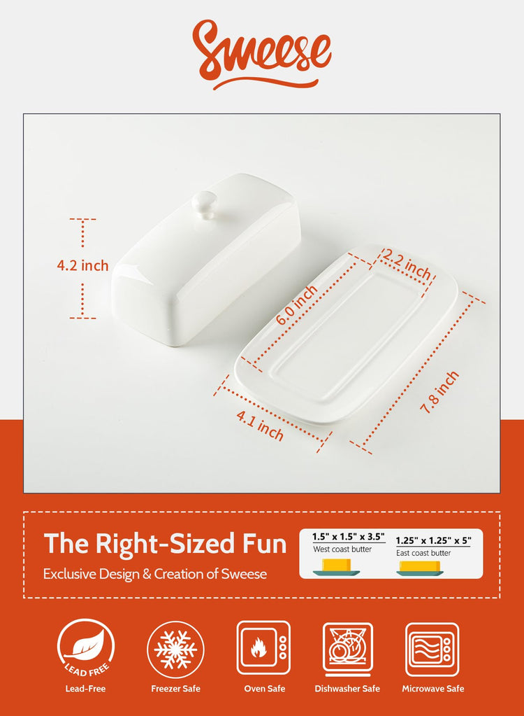 Butter Dish with Lid