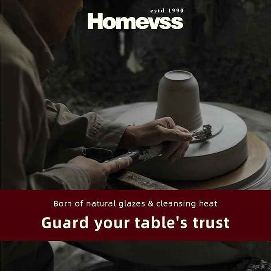 HomeVss, New Bone China Dinnerware Set, Embossed Pearl Design, 20pc Set