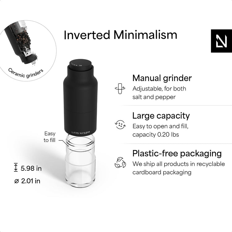 Salt and Pepper Grinder Set
