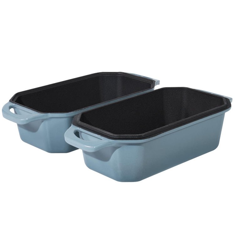 Bread Pan Cast Iron Loaf Pan with Lid Bread Loaf Pan 8.5x4.5 Inch Loaf Pan Enameled Cast Iron Sourdough Loaf Pan
