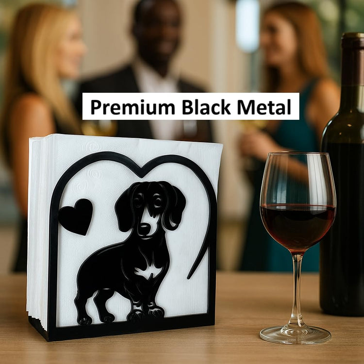Napkin Holder Dog Cat 2 (2 Count)