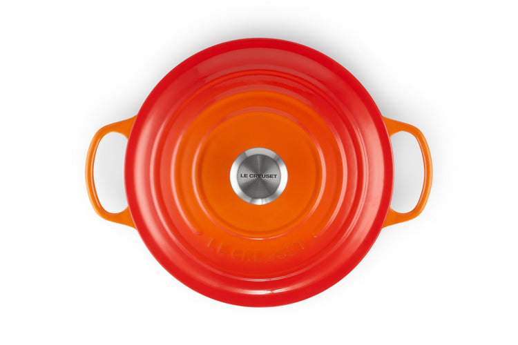 Enameled Cast Iron Round Dutch Oven