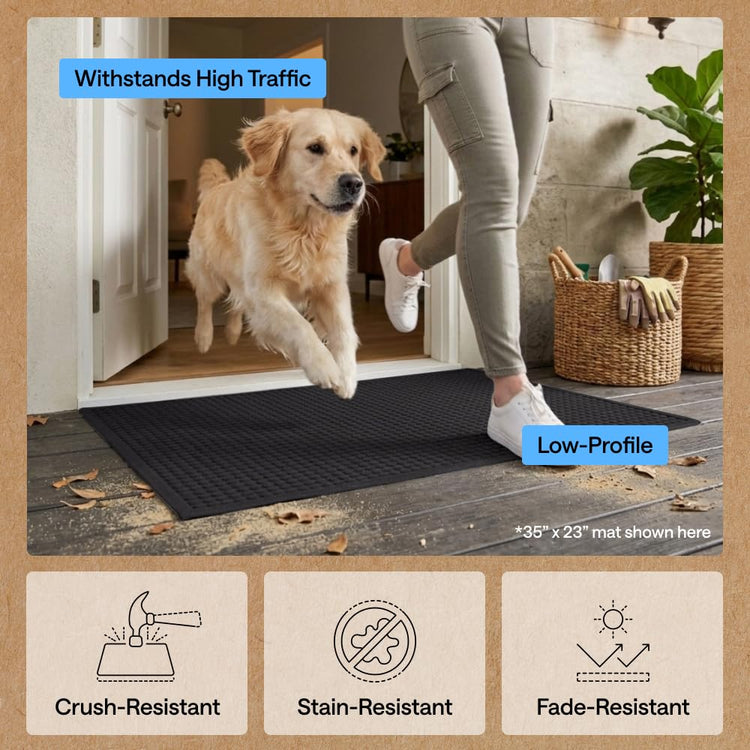 Ultra Absorbent Front Door Mat Outside Entrance