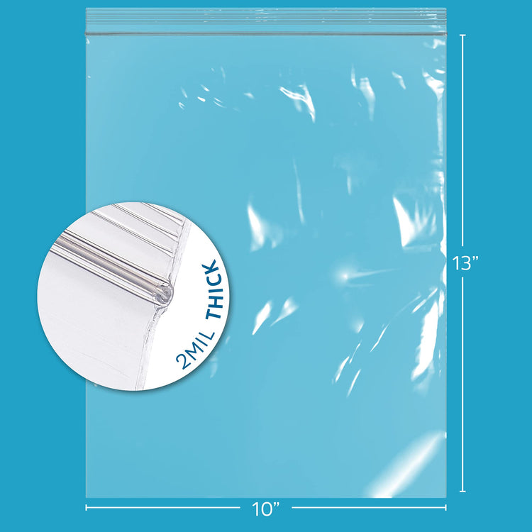 10" x 13" Zip Bags (200 Count)
