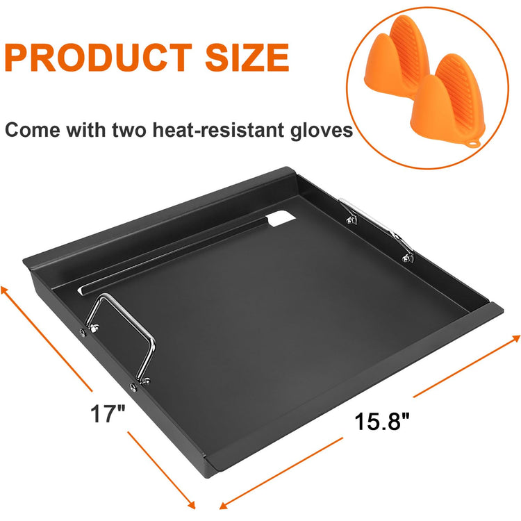 17" Flat Top Griddle for Charbroil Performance 2