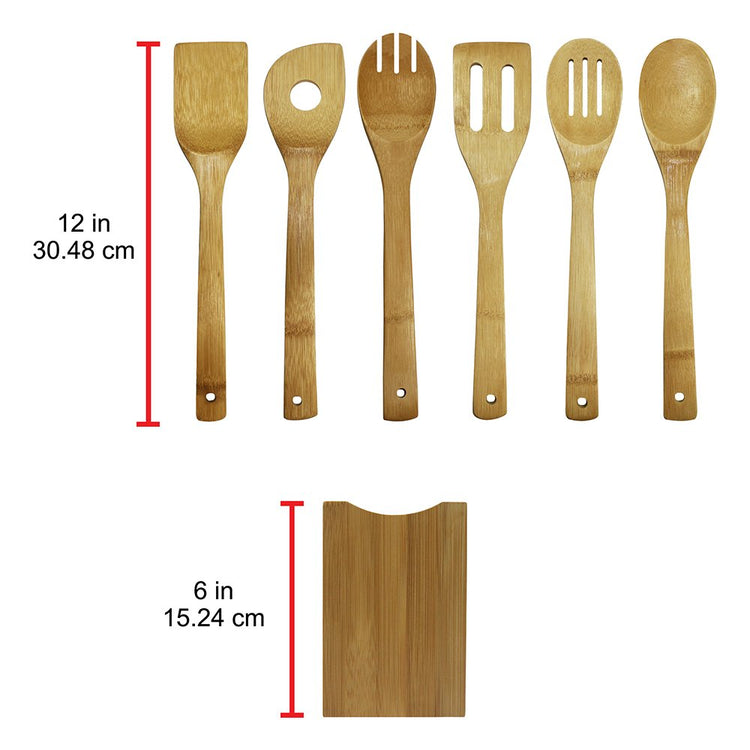 Bamboo Cooking Utensil Set