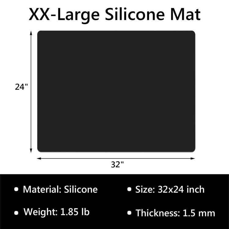 2 Pieces Silicone Mats for Countertop (2 Count)