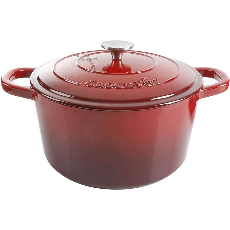 Artisan 3 Quart Round Enameled Cast Iron Dutch Oven