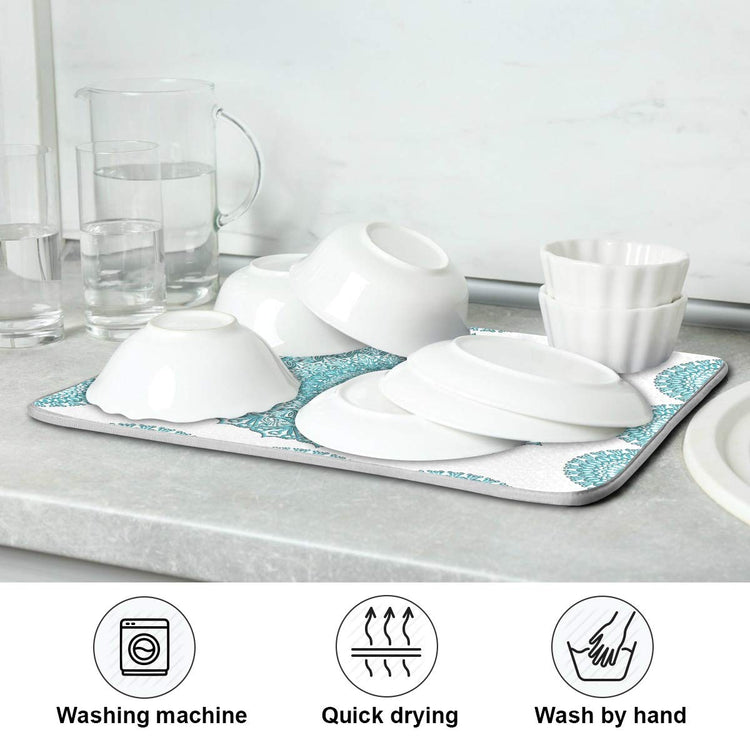 Super Absorbent Dish Drying Mat