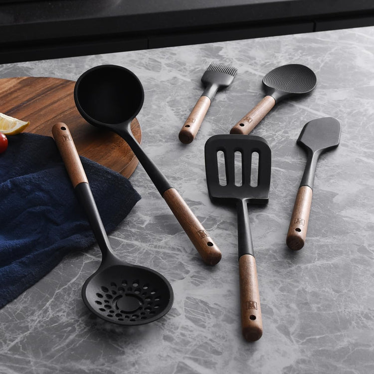 Set of 2pc Silicone Cooking Utensils (2 Count)