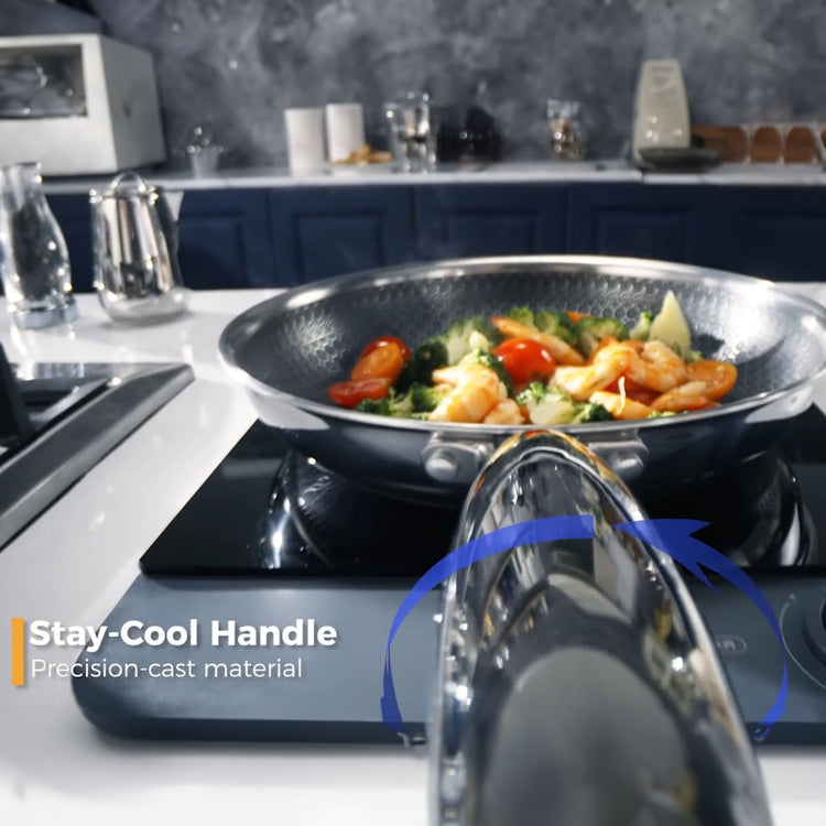 Frying Pans Set Hybrid Non Stick