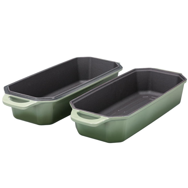 Bread Pan Cast Iron Loaf Pan with Lid Bread Loaf Pan 13x5 Inch Enameled Cast Iron Sourdough Bread Pan