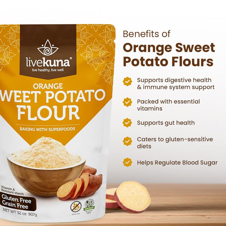 Orange Sweet Potato Flour (32 Ounce)