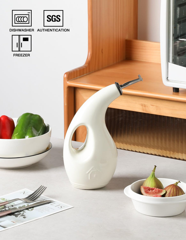 Sweejar Ceramic Olive Oil Dispenser Bottle