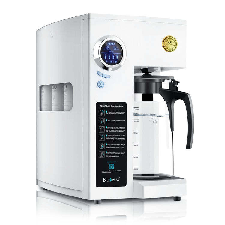 RO100ROPOT Countertop Reverse Osmosis Water Filter System