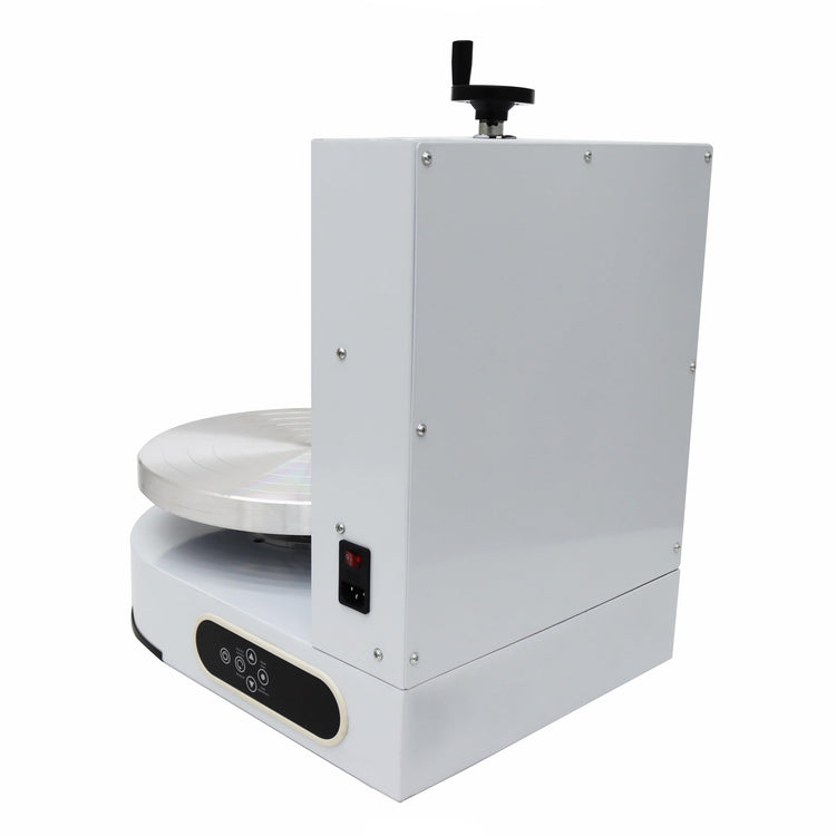 Cake Decorating Coating Machine Cream Spreading Automatic Frosting Turntable with Graduated Scraper 60