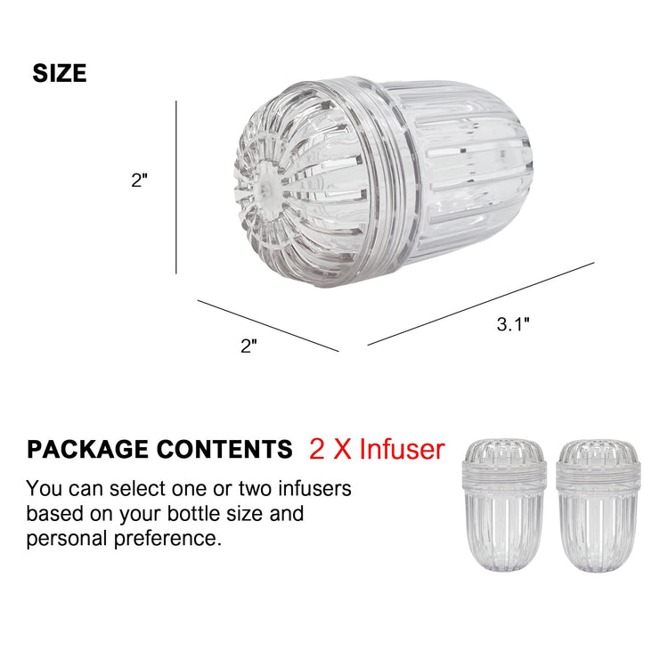 2PCS Fruit Infuser Insert (2 Count)