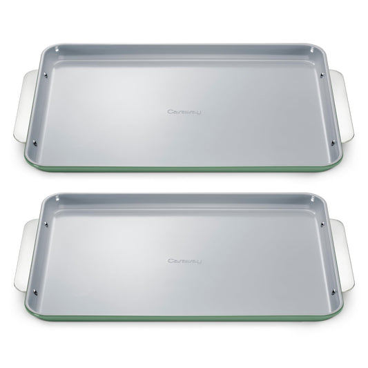 Non Stick Ceramic Large Baking Sheet Sheet (2 Count)