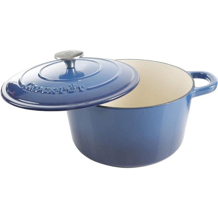Artisan 5 Quart Round Enameled Cast Iron Dutch Oven