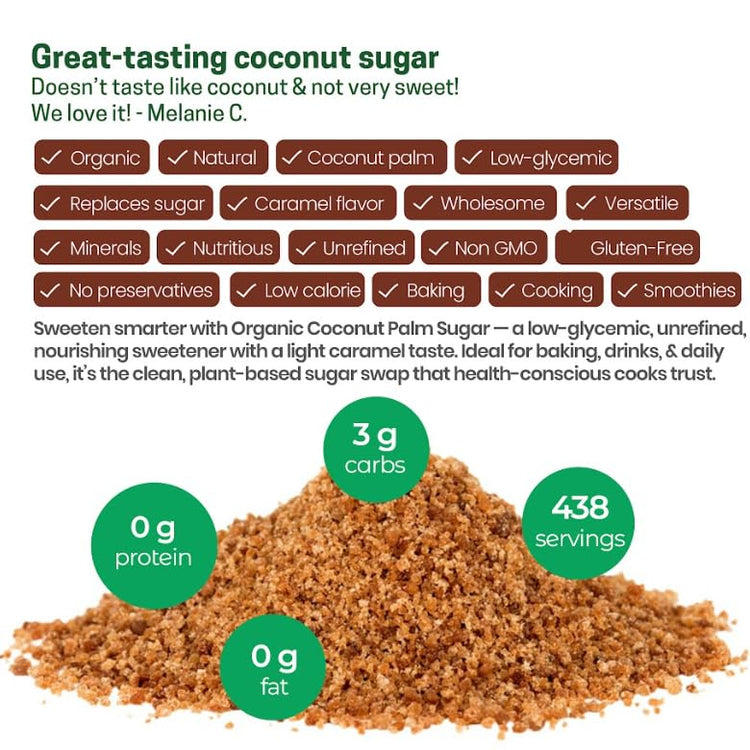 Organic Coconut Sugar (48 Ounce)