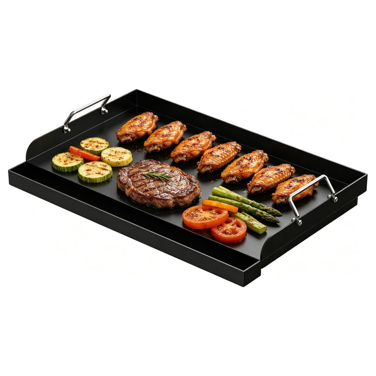 25" x 16.5" Nonstick Carbon Steel Griddle for Gas