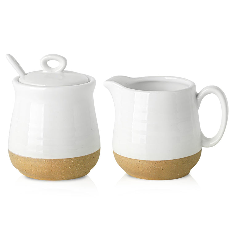 Ceramic Sugar and Creamer Set (10 Ounce)